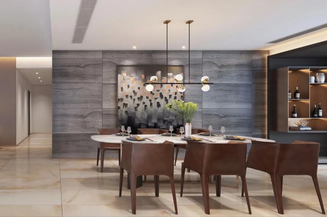 珠海室內(nèi)設(shè)計(jì)馬思| 337m2大平層，輕奢的高級(jí)質(zhì)感